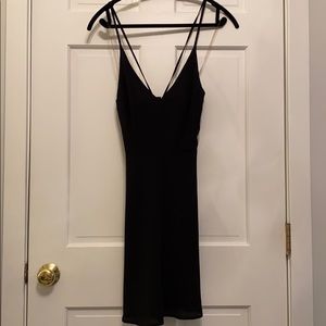 Mini Back Tie Dress